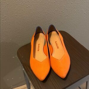 Rothy's Bright Orange Women's Flats
